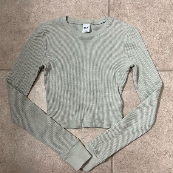 TNA Glendale Dusty Green Long Sleeve - Picture 2 of 2